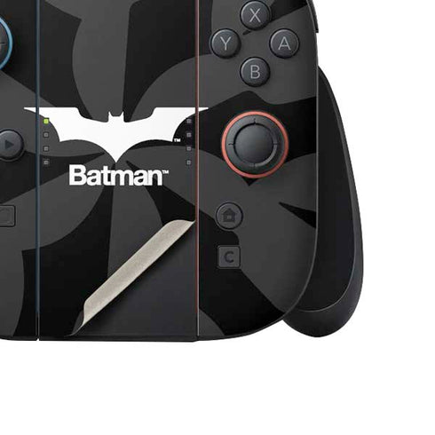 DC Comics Batman Dark Knight Logo Nintendo Switch 2 (2025) Joy-Con Controller Skin