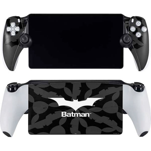 DC Comics Batman Dark Knight Logo PlayStation Portal Remote Player Skin