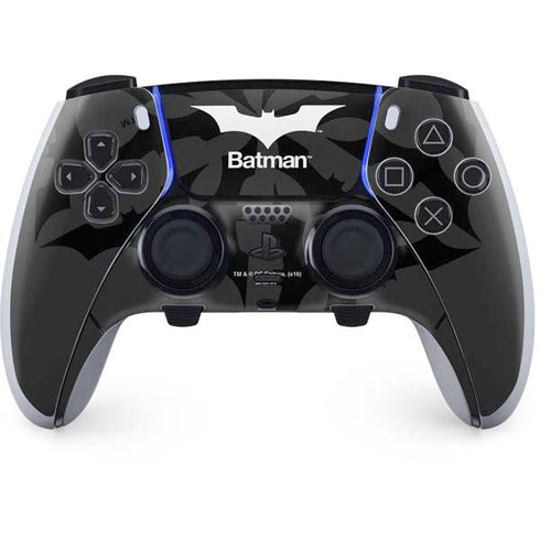DC Comics Batman Dark Knight Logo PS5 DualSense Edge Pro Controller Skin