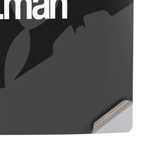 DC Comics Batman Dark Knight Logo PS5 Pro Console Skin
