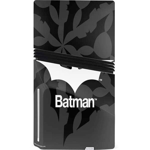 DC Comics Batman Dark Knight Logo PS5 Pro Disk Console Skin