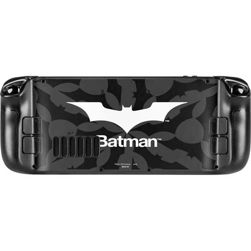 DC Comics Batman Dark Knight Logo Steam Deck Handheld Gaming Computer Skin