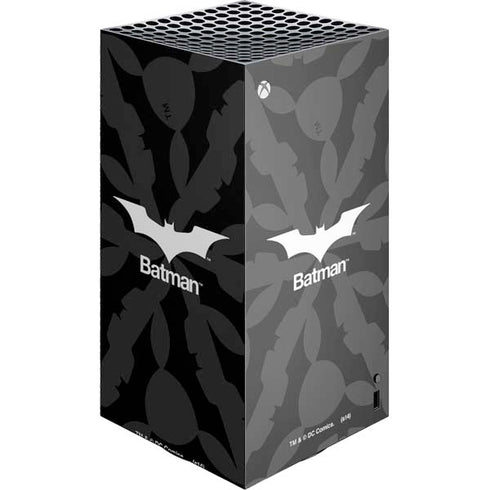 DC Comics Batman Dark Knight Logo XBox Series X Digital Edition Console Skin