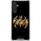 DC Comics Batman Silhouette Logo Vintage Pattern Galaxy A17 Clear Case