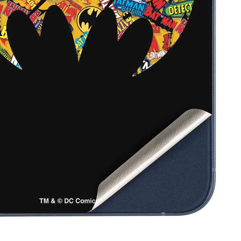 DC Comics Batman Silhouette Logo Vintage Pattern Galaxy A36 5G Skin