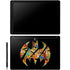 DC Comics Batman Silhouette Logo Vintage Pattern Galaxy Book 12in Skin