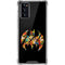 DC Comics Batman Silhouette Logo Vintage Pattern Galaxy Note20 5G Clear Case