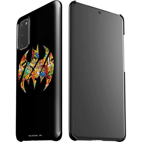 DC Comics Batman Silhouette Logo Vintage Pattern Galaxy S20 Lite Case