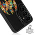 DC Comics Batman Silhouette Logo Vintage Pattern Galaxy S25 Kickstand Case