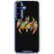 DC Comics Batman Silhouette Logo Vintage Pattern Galaxy S25 Clear Case