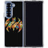 DC Comics Batman Silhouette Logo Vintage Pattern Galaxy Z Fold6 Clear Case