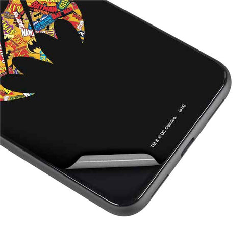 DC Comics Batman Silhouette Logo Vintage Pattern Google Pixel 4 XL Skin