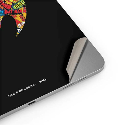 DC Comics Batman Silhouette Logo Vintage Pattern Apple iPad Air Skin