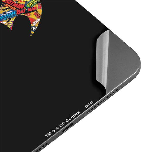 DC Comics Batman Silhouette Logo Vintage Pattern Apple iPad Mini Skin