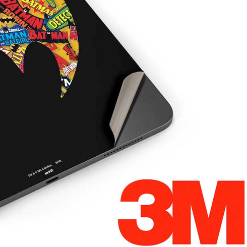 DC Comics Batman Silhouette Logo Vintage Pattern Apple iPad Pro Skin