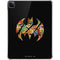 DC Comics Batman Silhouette Logo Vintage Pattern iPad Pro 11in (2024) Clear Case