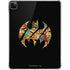 DC Comics Batman Silhouette Logo Vintage Pattern iPad Pro 11in (2024) Clear Case