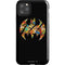 DC Comics Batman Silhouette Logo Vintage Pattern iPhone 11 Pro Max Impact Case