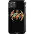 DC Comics Batman Silhouette Logo Vintage Pattern iPhone 11 Pro Max Impact Case