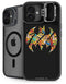 DC Comics Batman Silhouette Logo Vintage Pattern iPhone 16 Plus Kickstand Case