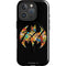 DC Comics Batman Silhouette Logo Vintage Pattern iPhone 16 Pro Magsafe Impact Case