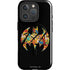 DC Comics Batman Silhouette Logo Vintage Pattern iPhone 16 Pro Magsafe Impact Case