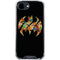 DC Comics Batman Silhouette Logo Vintage Pattern iPhone 16e Clear Case