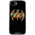 DC Comics Batman Silhouette Logo Vintage Pattern iPhone 16e Clear Case