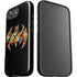 DC Comics Batman Silhouette Logo Vintage Pattern iPhone 16e Impact Case