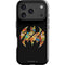 DC Comics Batman Silhouette Logo Vintage Pattern iPhone 18 Pro Max Impact Case
