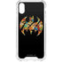 DC Comics Batman Silhouette Logo Vintage Pattern iPhone XS Clear Case