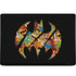 DC Comics Batman Silhouette Logo Vintage Pattern MacBook Skins