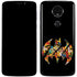 DC Comics Batman Silhouette Logo Vintage Pattern Moto E5 Plus Skin