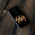 DC Comics Batman Silhouette Logo Vintage Pattern Moto E5 Plus Skin