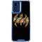 DC Comics Batman Silhouette Logo Vintage Pattern Moto G 5G (2024) Clear Case