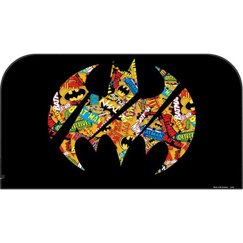 DC Comics Batman Silhouette Logo Vintage Pattern Nintendo Switch 2 (2025) with Joy-Con Skin