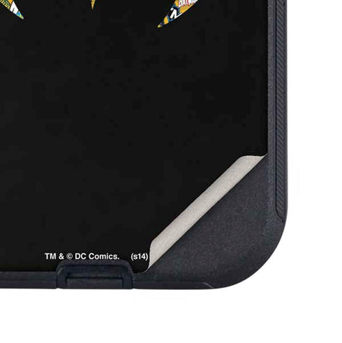 DC Comics Batman Silhouette Logo Vintage Pattern Otterbox Defender iPhone Skin