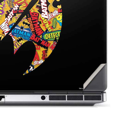 DC Comics Batman Silhouette Logo Vintage Pattern Dell Precision Skin