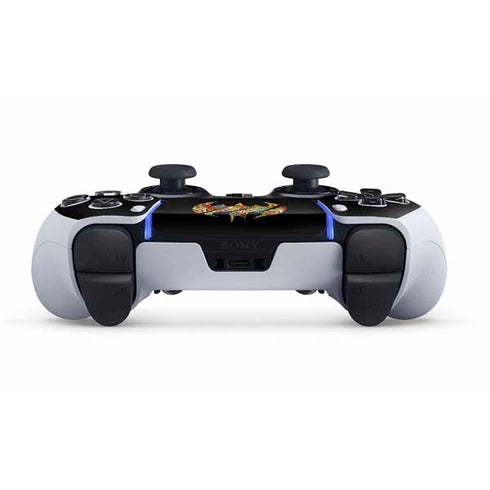 DC Comics Batman Silhouette Logo Vintage Pattern PS5 DualSense Edge Pro Controller Skin