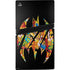DC Comics Batman Silhouette Logo Vintage Pattern PS5 Pro Console Skin