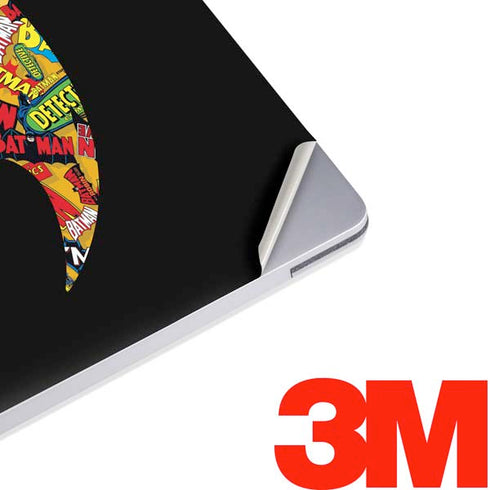 DC Comics Batman Silhouette Logo Vintage Pattern Surface Laptop 3 13.5in Skin