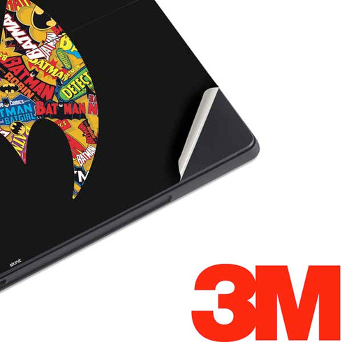 DC Comics Batman Silhouette Logo Vintage Pattern Surface Pro 7 Skin