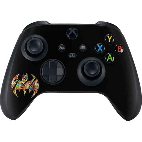 DC Comics Batman Silhouette Logo Vintage Pattern XBox Series X Digital Edition Bundle Skin