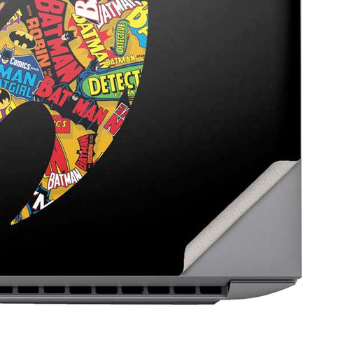 DC Comics Batman Silhouette Logo Vintage Pattern HP ZBook Fury 16 G10 Skin