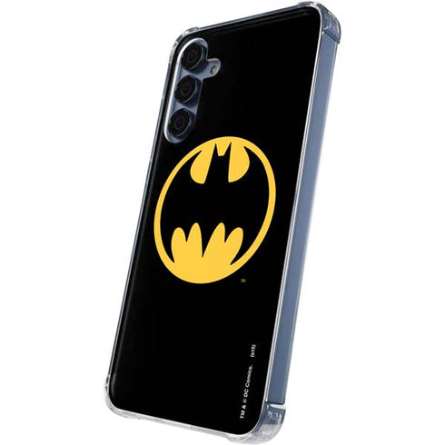 DC Comics Batman Logo Galaxy A35 5G Clear Case