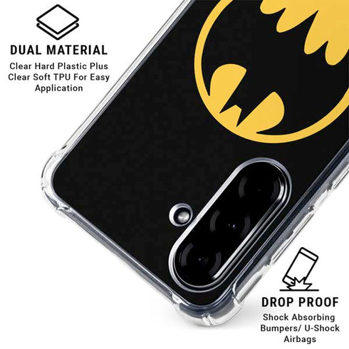 DC Comics Batman Logo Galaxy A36 5G Clear Case
