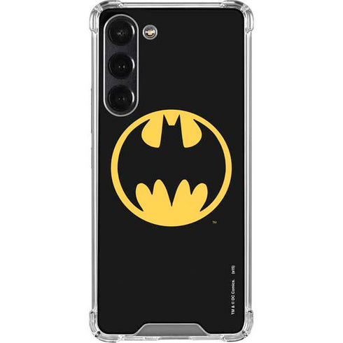 DC Comics Batman Logo Galaxy S24 FE Clear Case
