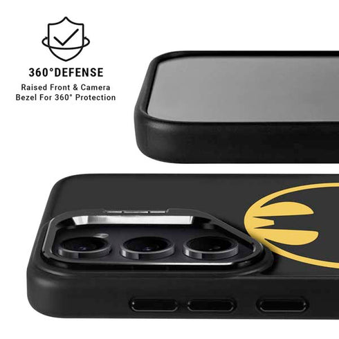 DC Comics Batman Logo Galaxy S25 Kickstand Case