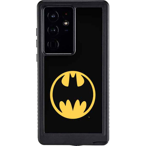 DC Comics Batman Logo Galaxy S24 Ultra Waterproof Case