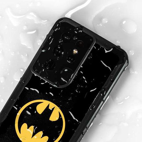 DC Comics Batman Logo Galaxy S24 Ultra Waterproof Case